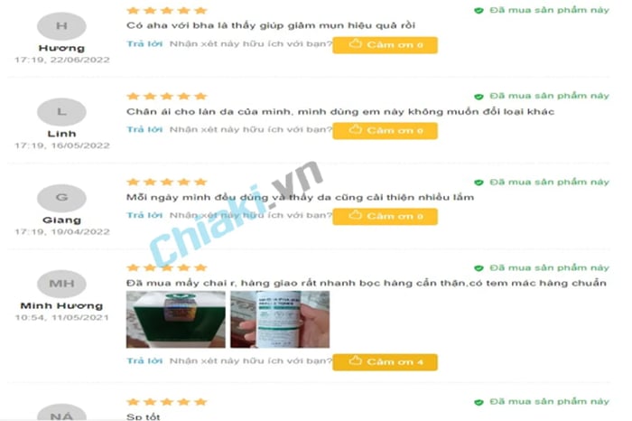 Review Toner AHA-BHA-PHA 30 Days Miracle Hàn Quốc