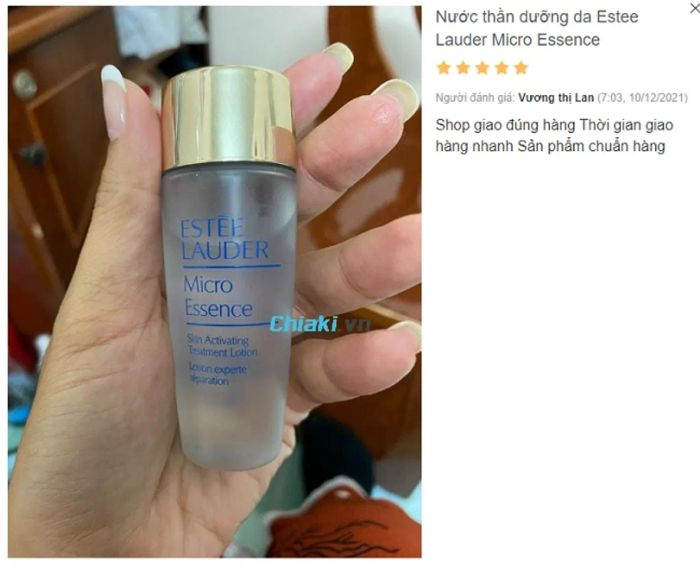 Xem xét về Nước thần dưỡng da Estee Lauder Micro Essence Cho Da Nhạy Cảm