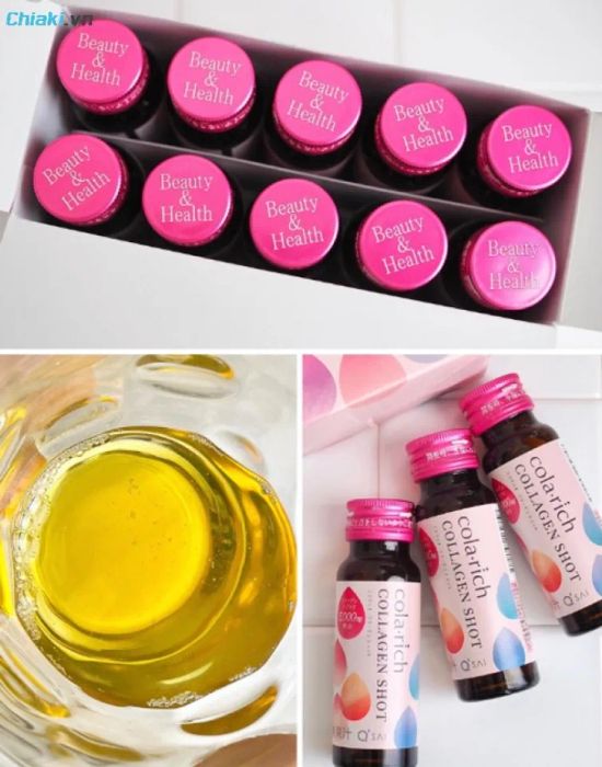 Collagen Cola Rich Shot Q'sai Dạng Nước của Nhật