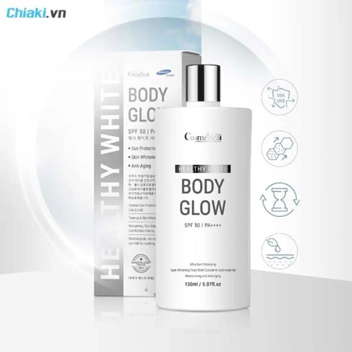 Kem dưỡng trắng da Cosmeheal Healthy White Body Glow