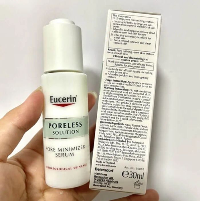 Serum giảm kích thước lỗ chân lông cho da dầu Eucerin