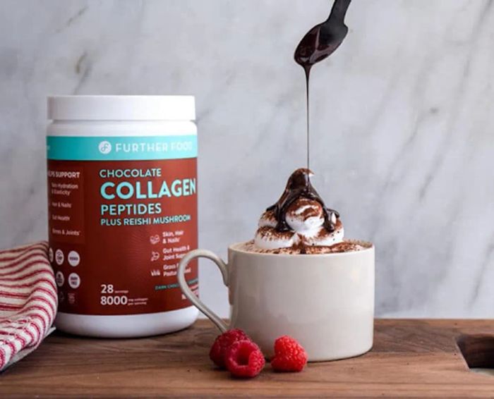 Bột Uống Làm Đẹp Da Further Food Chocolate Collagen Peptides