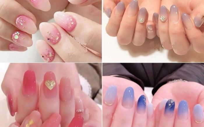 Mẫu nail pastel dễ thương 