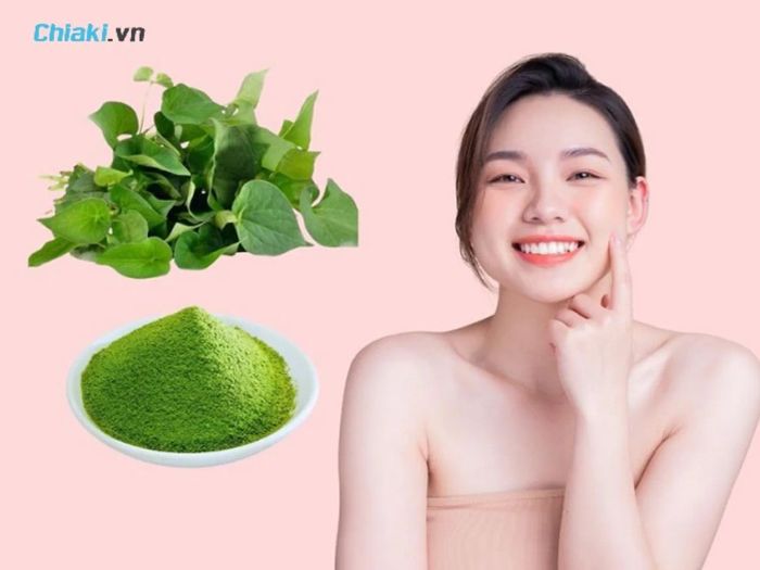 Mặt nạ cà rốt và diếp cá giúp làm sáng da và loại bỏ mụn