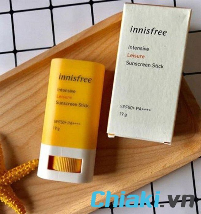 Kem chống nắng Innisfree Intensive Leisure Sunscreen Stick SPF50+/PA++++