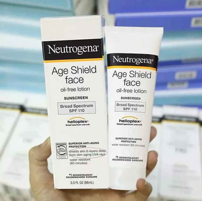 Kem chống nắng cho da khô Neutrogena Age Shield Face Lotion Sunscreen