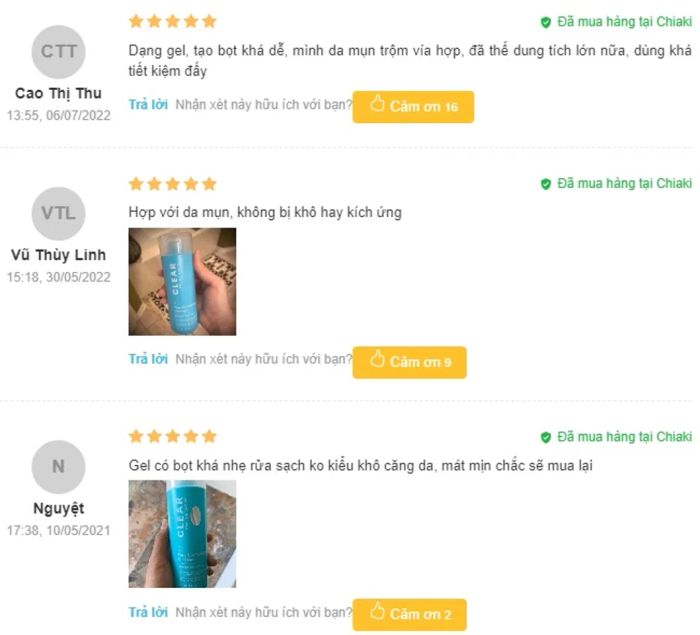 Đánh giá về sữa rửa mặt Paula’s Choice cho da dầu và lỗ chân lông to từ người dùng