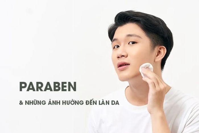 Paraben có khả năng hấp thụ qua da và gây ra một số tác hại