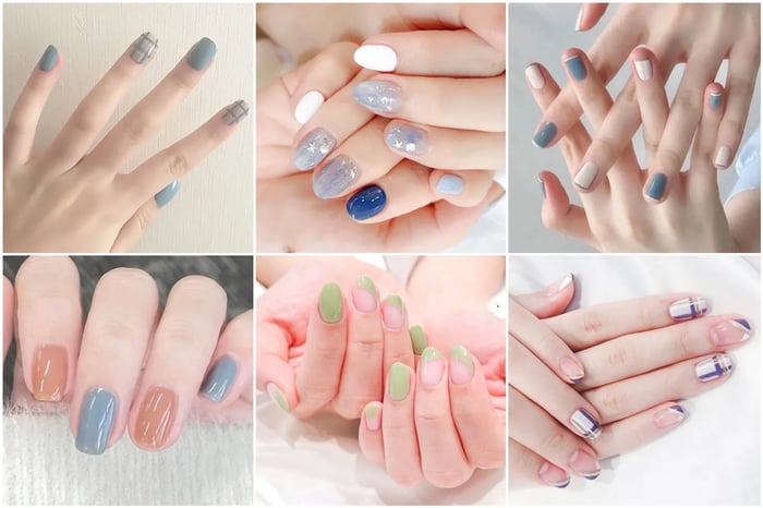 Mẫu nail đẹp dành cho học sinh, sinh viên 