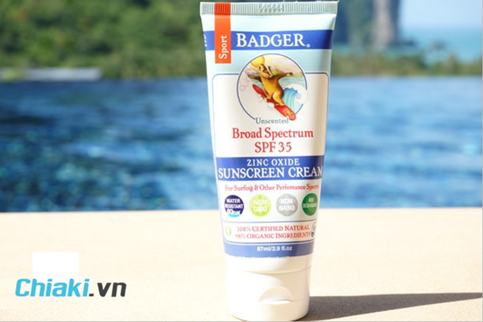 Kem chống nắng của Thái Lan Badger Sport