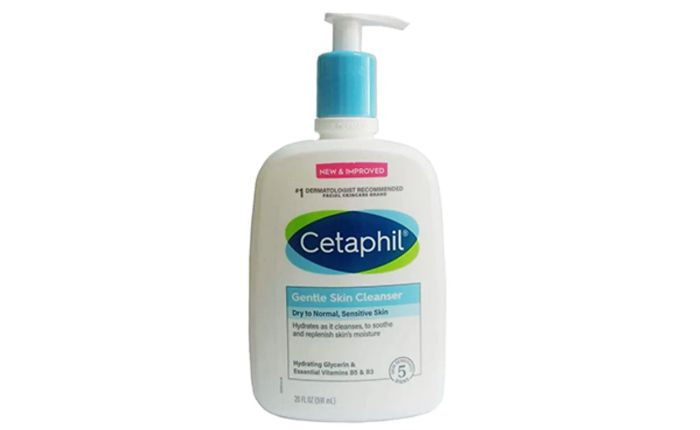 Sữa rửa mặt Cetaphil cho da nhạy cảm Gentle Skin Cleanser