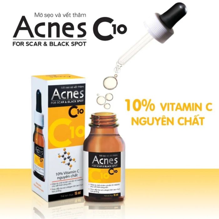 Acnes C10 liệu có trị mụn được không?