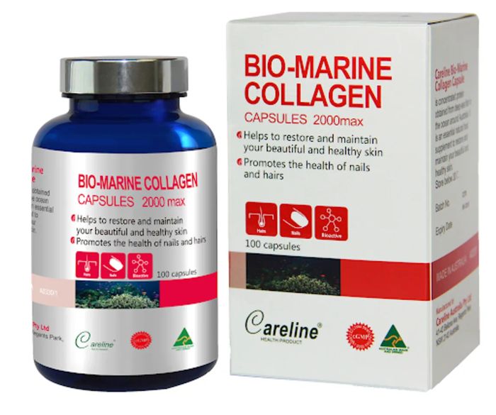 Viên Uống Bio Marine Collagen, Hộp 100 Viên