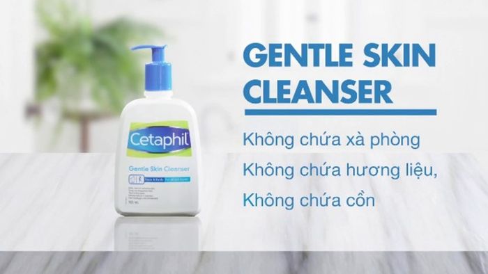 sữa rửa mặt Cetaphil cho da nhạy cảm có kết cấu đặc biệt