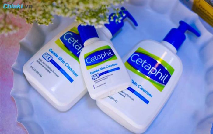 hiệu quả của sữa rửa mặt cetaphil cho da nhạy cảm