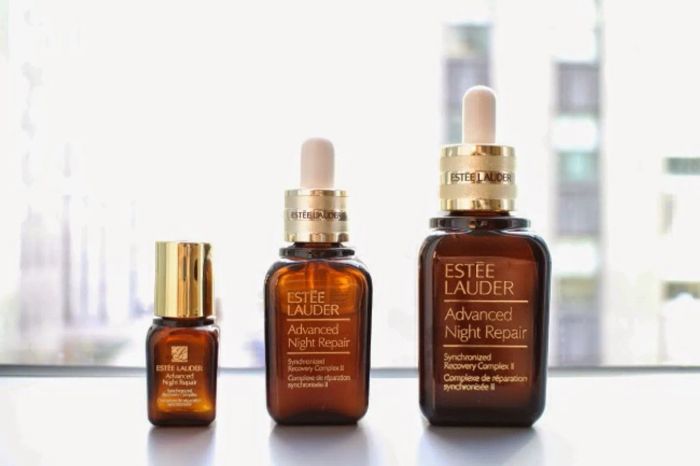 Thiết kế bao bì serum Estee Lauder Advanced Night Repair