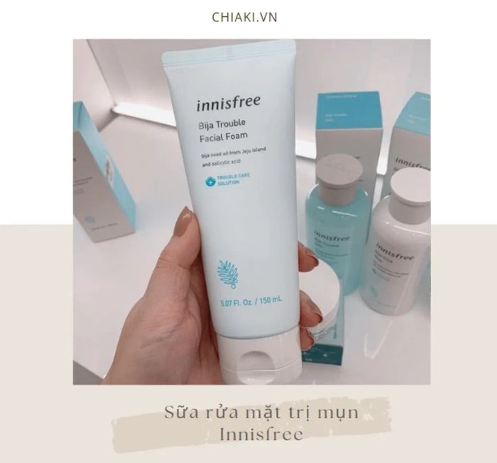 Sữa rửa mặt trị mụn Innisfree