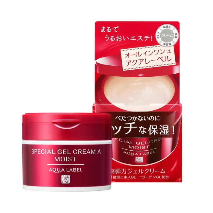 Kem dưỡng da Shiseido Aqualabel đỏ của Nhật