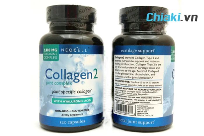 Viên uống Collagen Neocell type 2