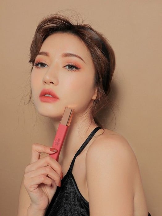 3CE Cloud Lip Tint Blossom Day - Màu hồng đào