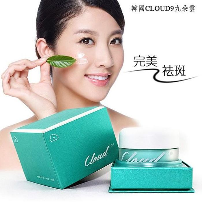 Tác dụng của kem Cloud 9 Whitening Cream