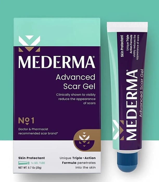 Gel trị sẹo lâu năm Mederma