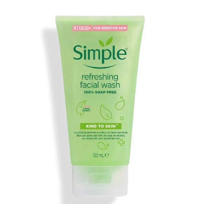 Sữa rửa mặt cho da hỗn hợp thiên khô Simple Facial Wash Gel