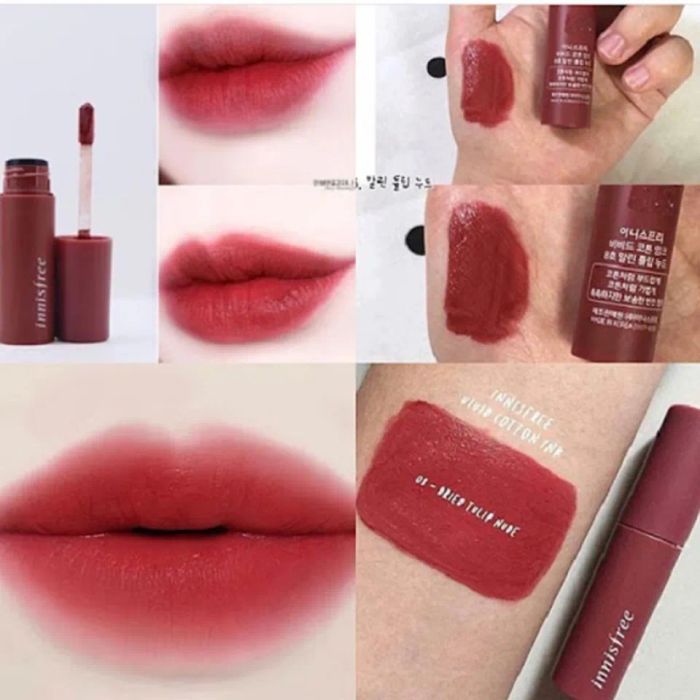 Son màu đỏ đất Innisfree