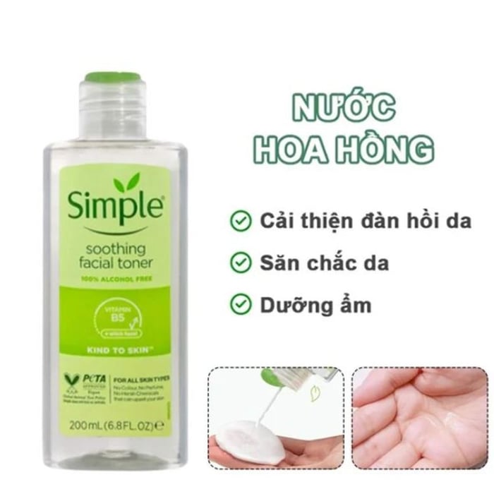 Tác dụng của Toner Simple là gì?