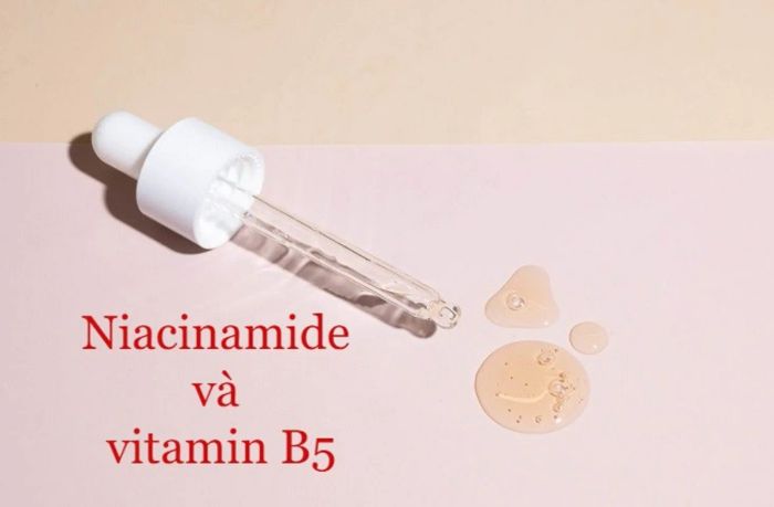 Kết hợp niacinamide và vitamin B5