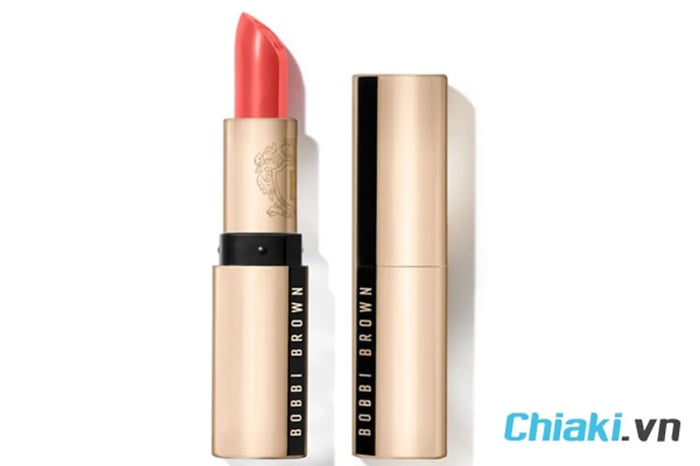 Son màu hồng cam san hô Bobbi Brown 502 Retro Coral