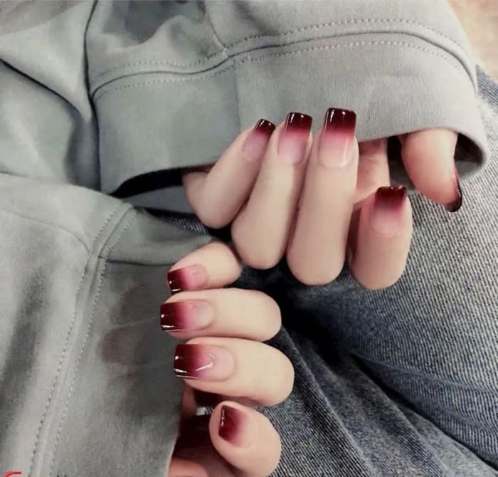 Mẫu nail ombre đẹp