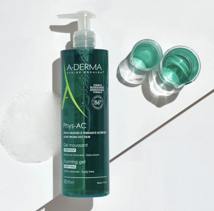 Sữa rửa mặt cho da dầu A-Derma