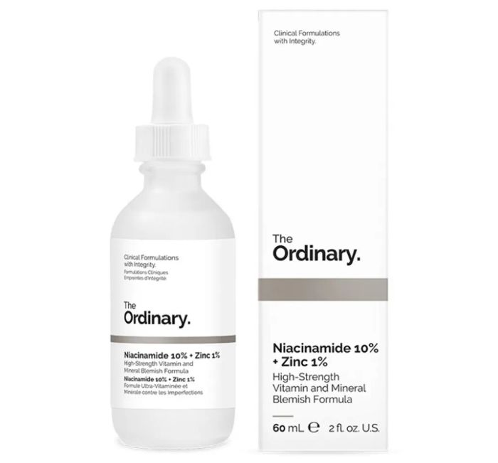 Serum The Ordinary Niacinamide 10% + Zinc 1% cho da dầu