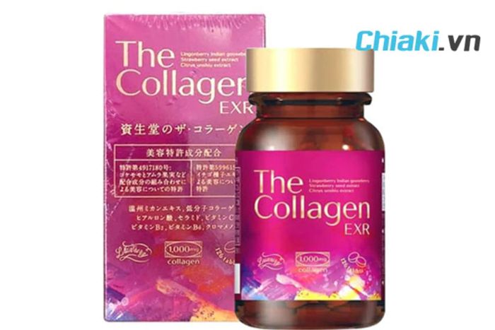 Collagen chống lão hóa, trắng da Shiseido The Collagen EXR 1000mg