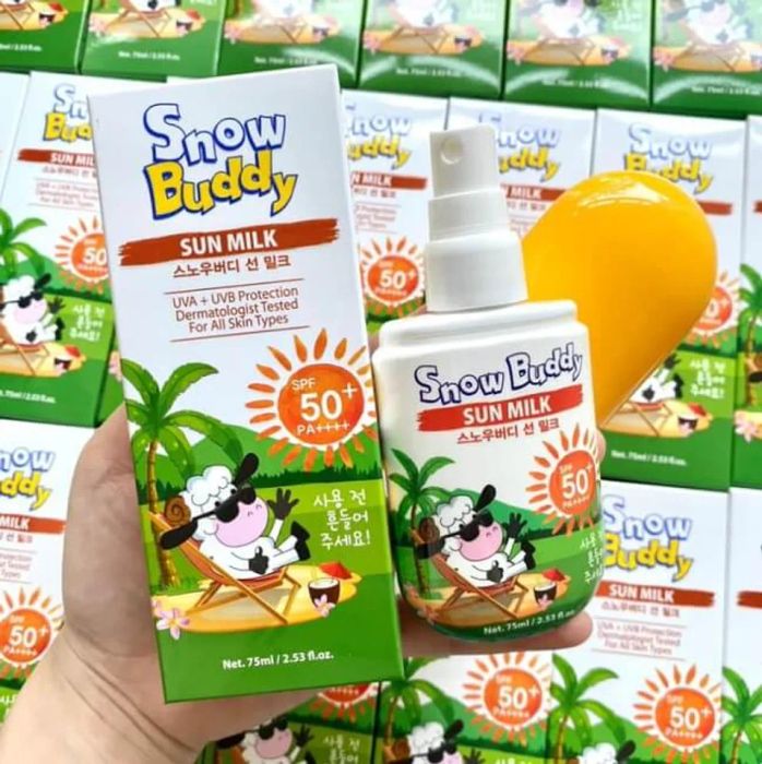 Kem chống nắng dạng xịt cho bé Snow Buddy