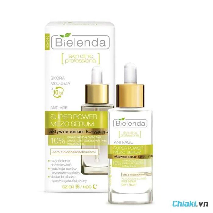 Serum dưỡng ẩm Bielenda Super Power Mezo Skin Clinic