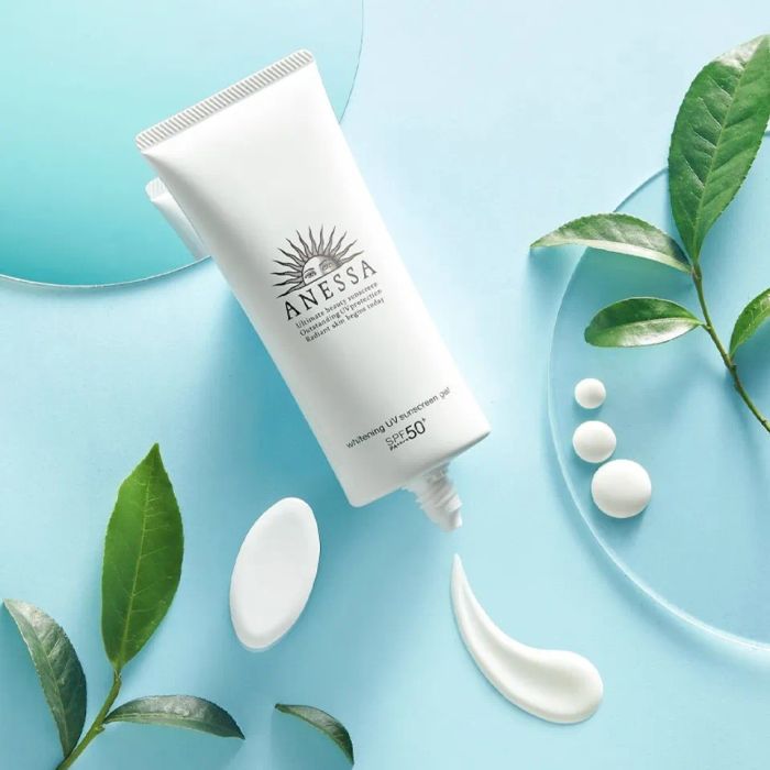 Kem Chống Nắng đi biển Anessa Whitening UV chống nắng, dưỡng sáng