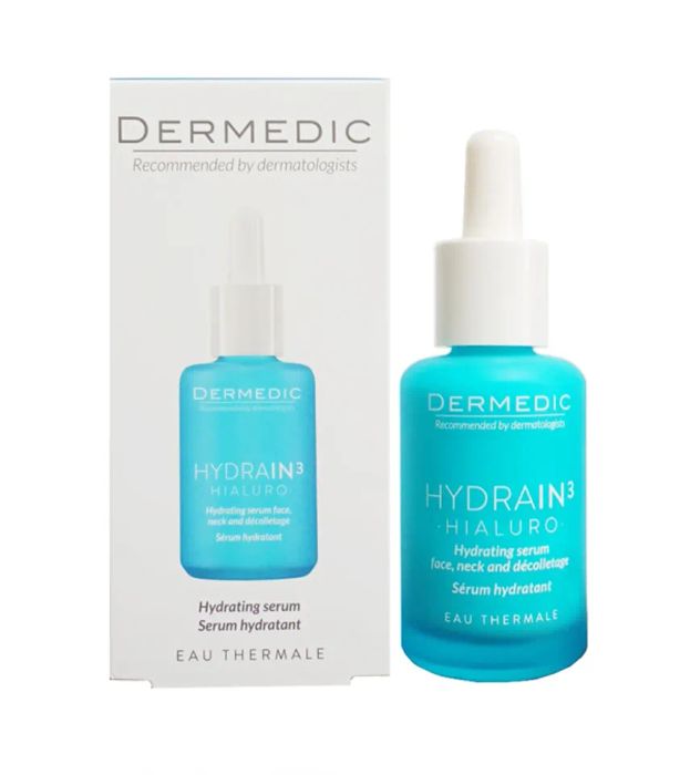 Serum cấp ẩm cho da khô Dermedic Hydrain3 Hialuro