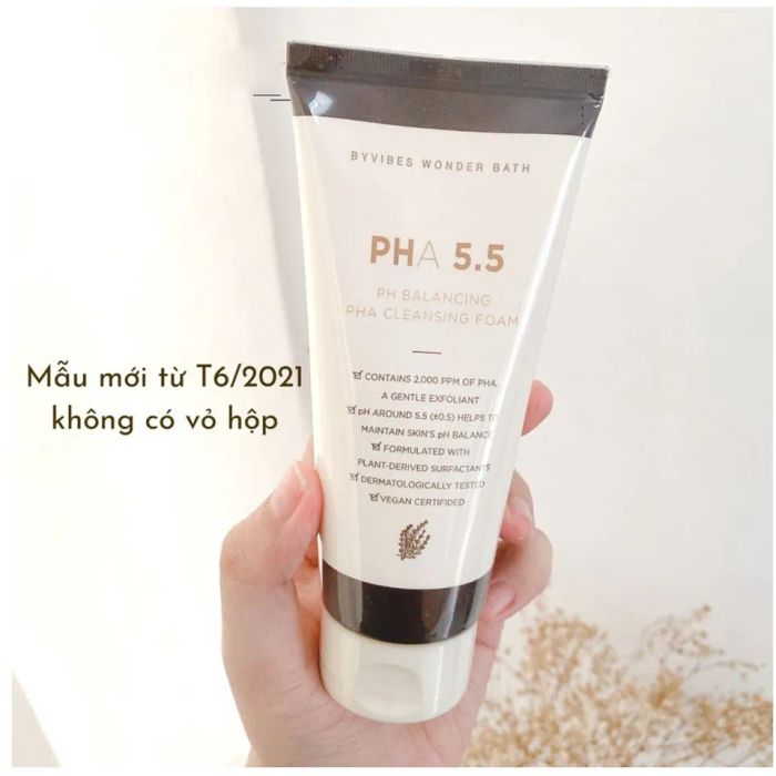 Sữa Rửa Mặt Cân Bằng Da PHA 5.5 PH Balancing Cleansing Foam