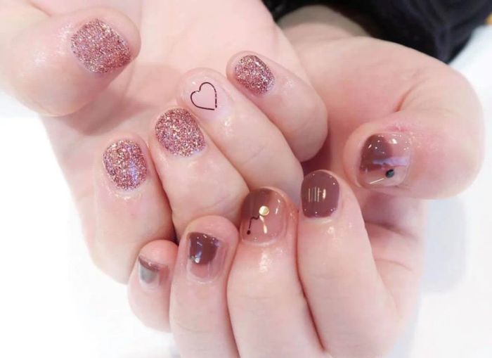 Mẫu nail dành cho móng ngắn