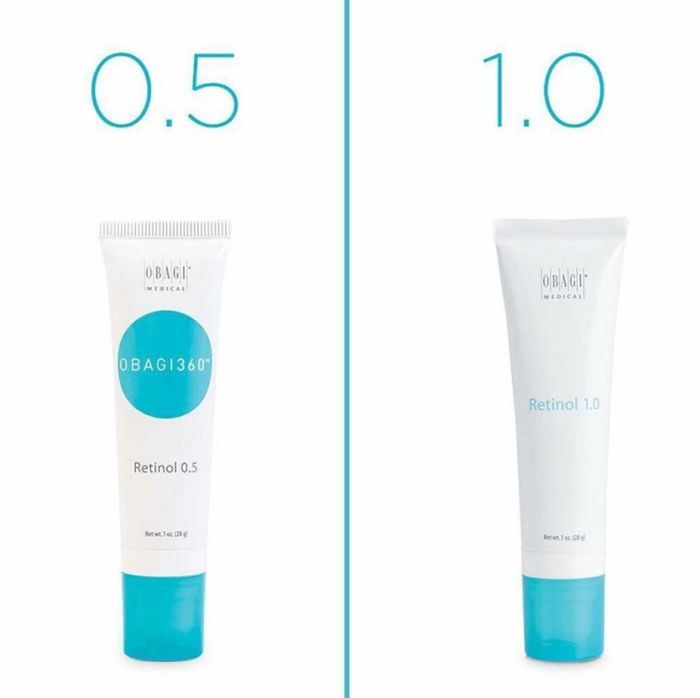 Nên chọn Retinol 0.5 hay 1