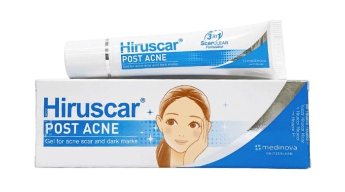 Kem xoa dịu sẹo thâm mụn Hiruscar Post Acne