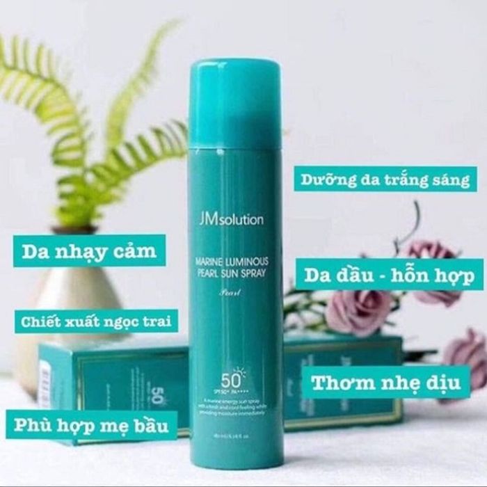 Xịt chống nắng JM Solution SPF50+