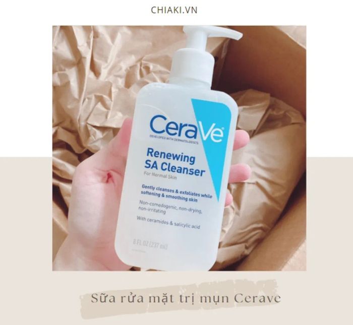 Sữa rửa mặt trị mụn Cerave