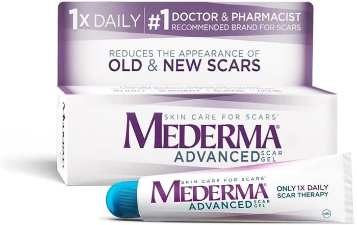 Đánh giá Kem trị sẹo Mederma Advanced Scar Gel: loại bỏ mọi vết sẹo trên da.