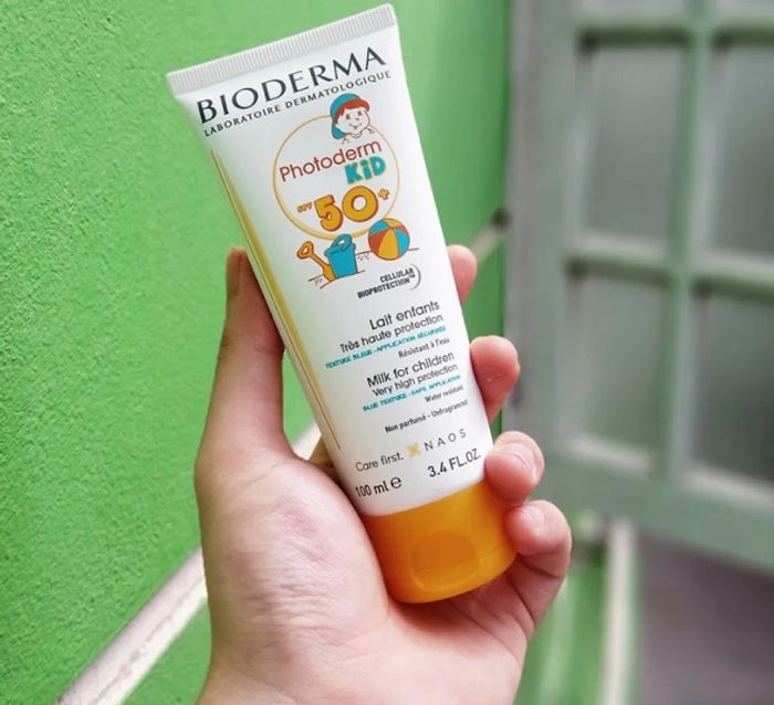 Kem chống nắng cho bé Bioderma