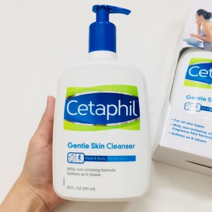 sữa rửa mặt Cetaphil cho da nhạy cảm đang được ưa chuộng