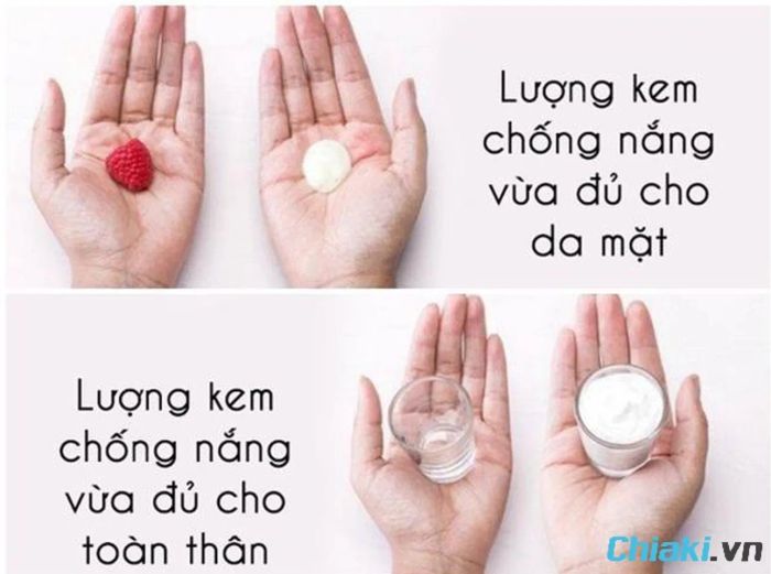 Cách thoa lại kem chống nắng đúng cách