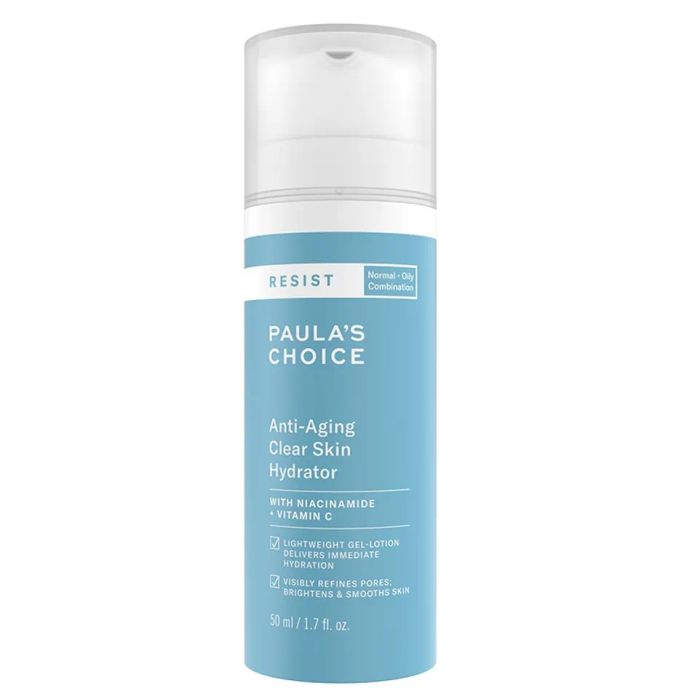 Gel dưỡng ẩm Paula’s Choice Resist Anti-Aging Clear Skin Hydrator dành cho da thường.